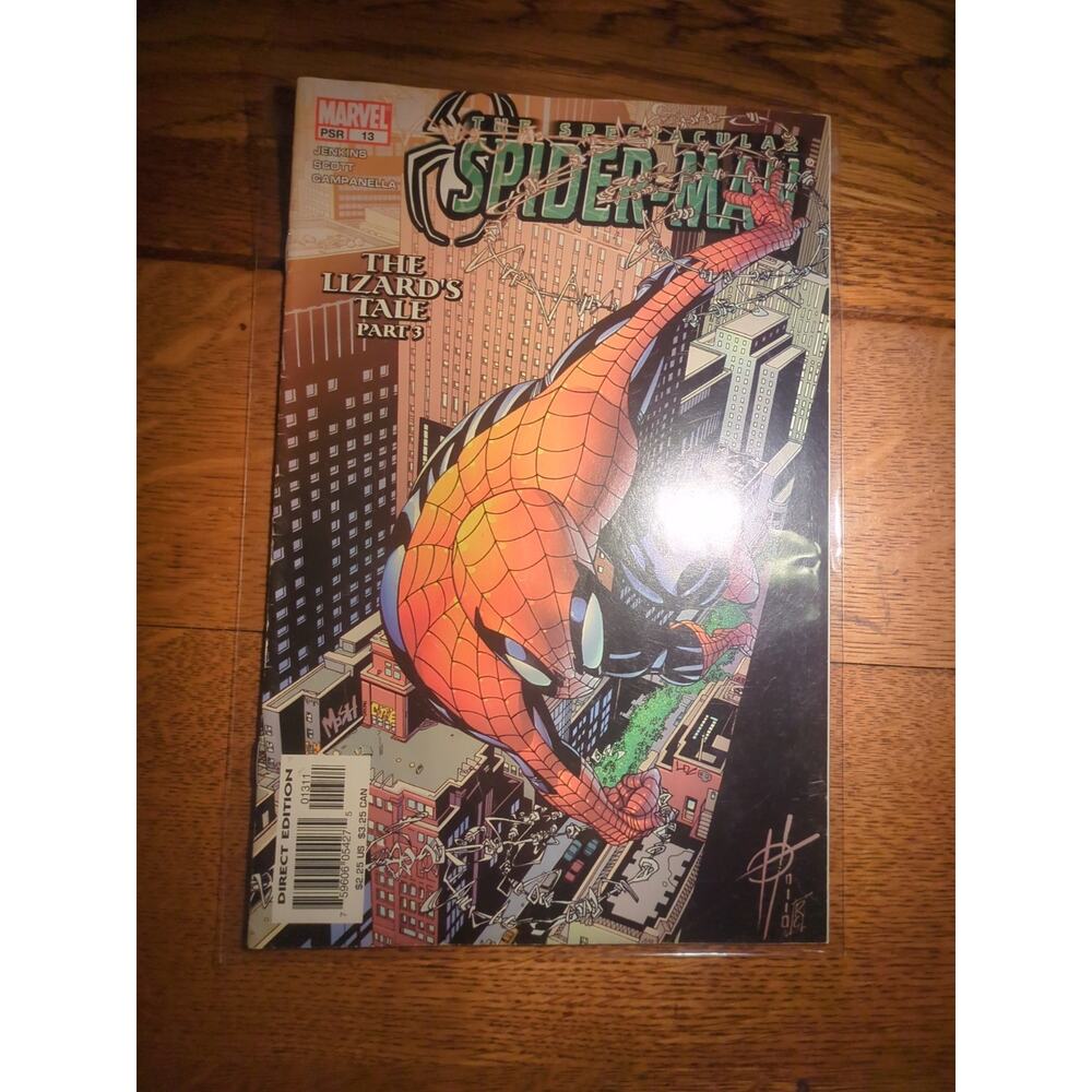 The Spectacular Spider-Man #13 - The Lizard's Tale Part 3 - June 2004